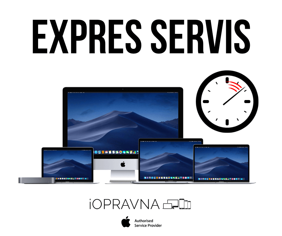 Expresní servis Mac počítačů