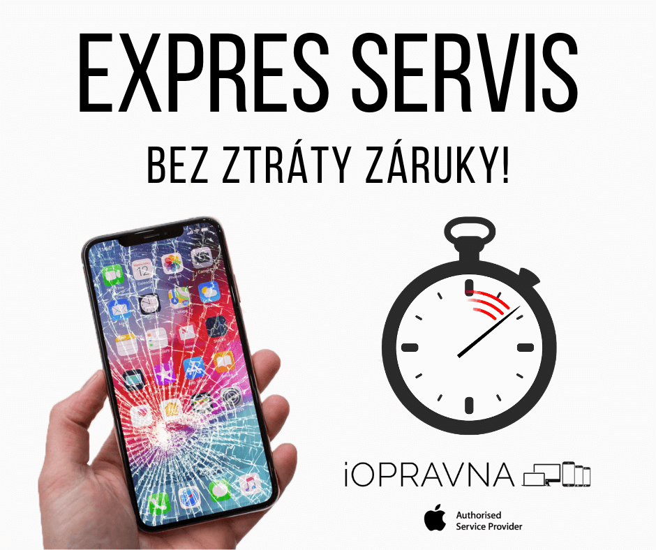 iPhone expres servis na počkání