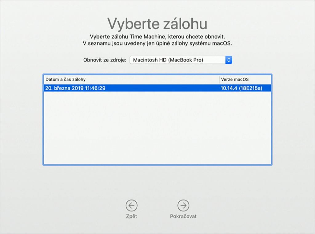 obnova dat 7