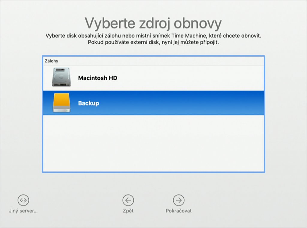 obnova dat 6